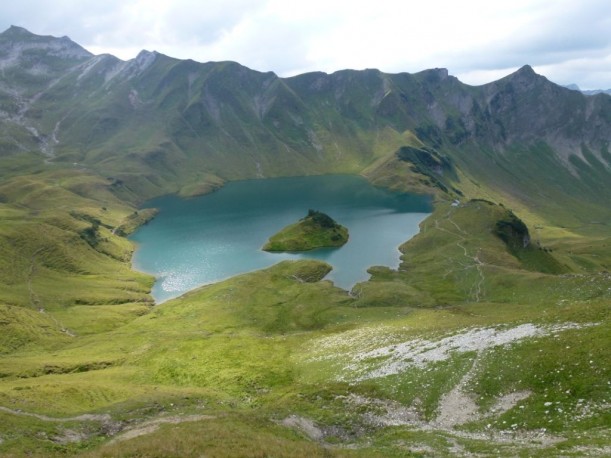 Rückblick zum See