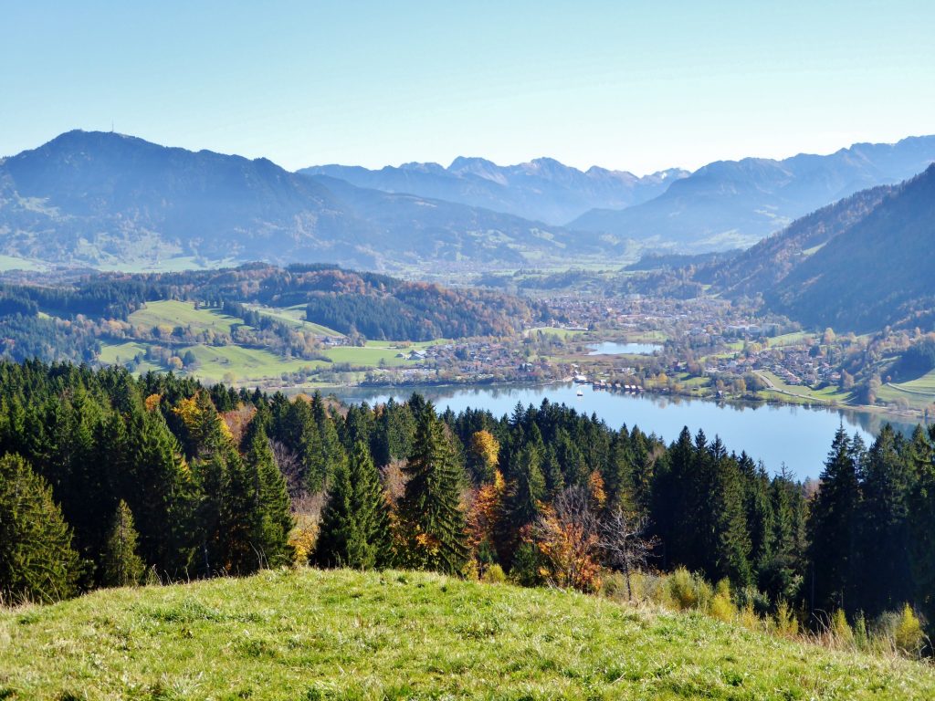 Westallgäuer Wanderwochen - Panoramawanderung Alpsee - Alpsee und Grünten