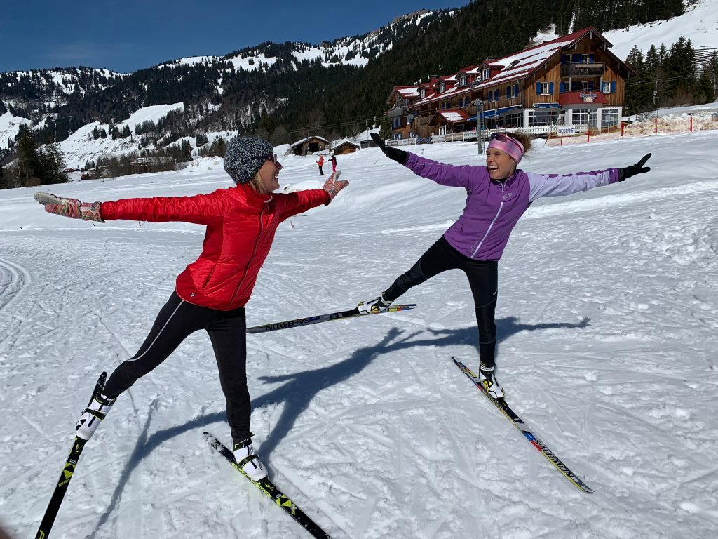 Skating Kurs mit Evi Sachenbacher-Stehle