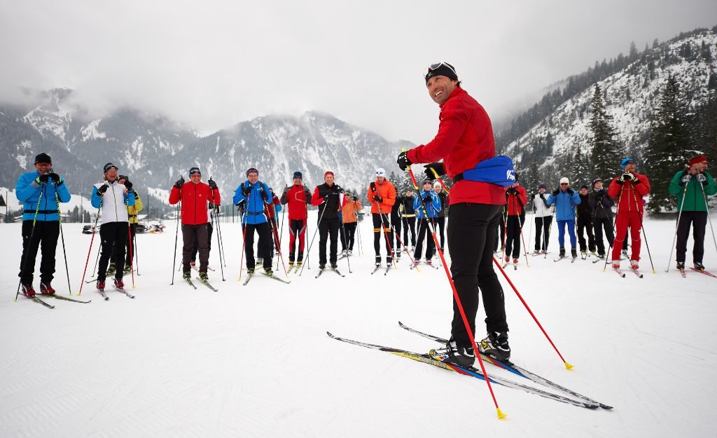 Langlauf mit einem Idol: Peter Schlickenrieder beim Ski-Trail Tannheimer Tal - Bad Hindelang