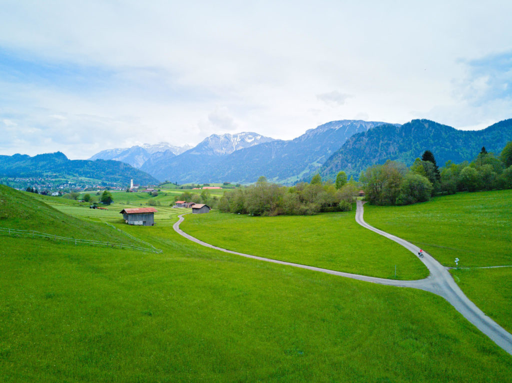 Schlossparkradrunde im Allgäu mehrtägige Radtour Ostallgäu