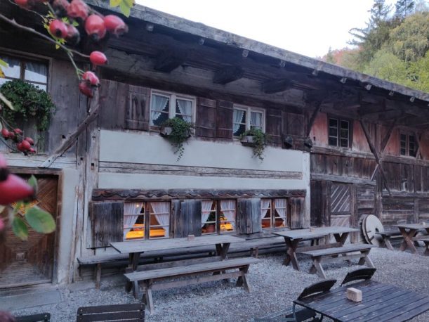 Katzbrui-Mühle, älteste Getreidemühle Bayners aus dem 17. Jahrhundert