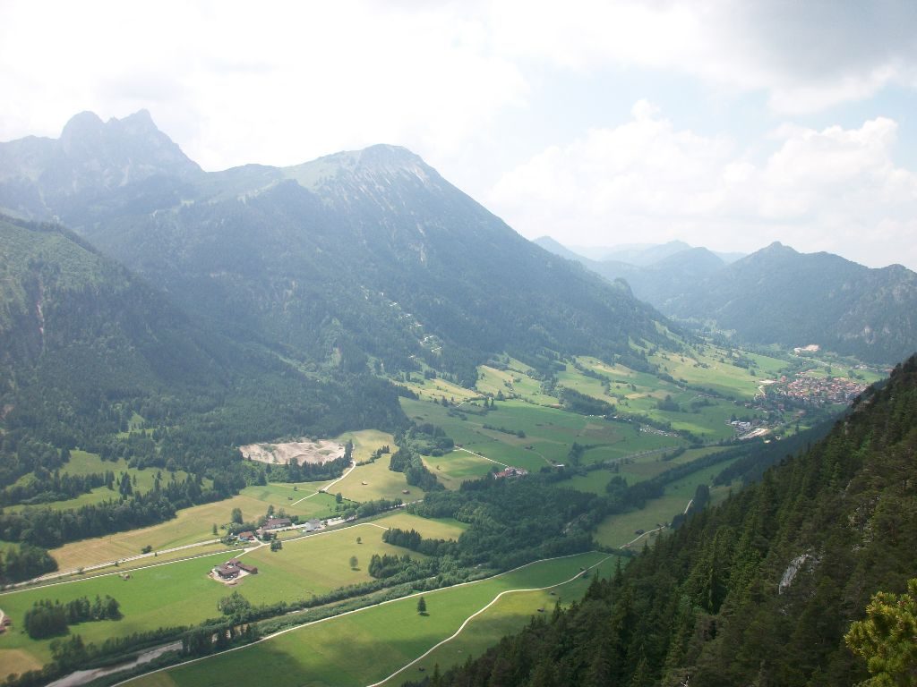 Ausblick zwischen Vils und Pfronten